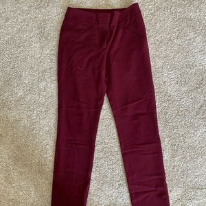 Burgundy Trouser